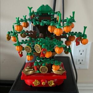 Lego Green and Orange Festive Tree Set